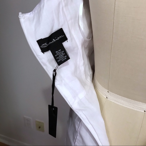 NWT White Corset Dress Size S\M - Picture 10 of 11